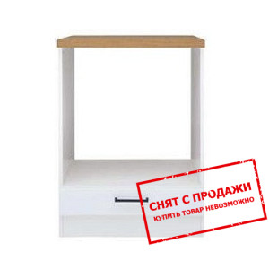 Тумба под духовку Junona Line DPK/60/82 белый глян...